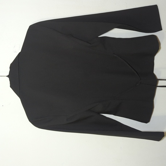Vintage By Choice Black Tie-Back Blazer Lightweight Women's Size S - Picture 5 of 5